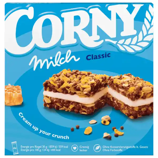 Bild 1 von Corny Milch Classic 4x30g