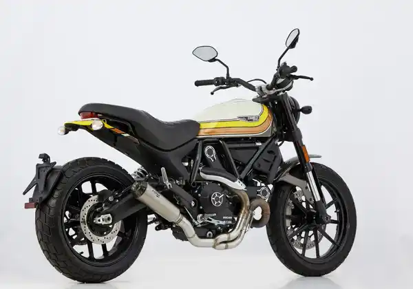 Bild 3 von Shark exhaust TRC-10 Auspuff silber für Ducati Monster/Scrambler 797/800