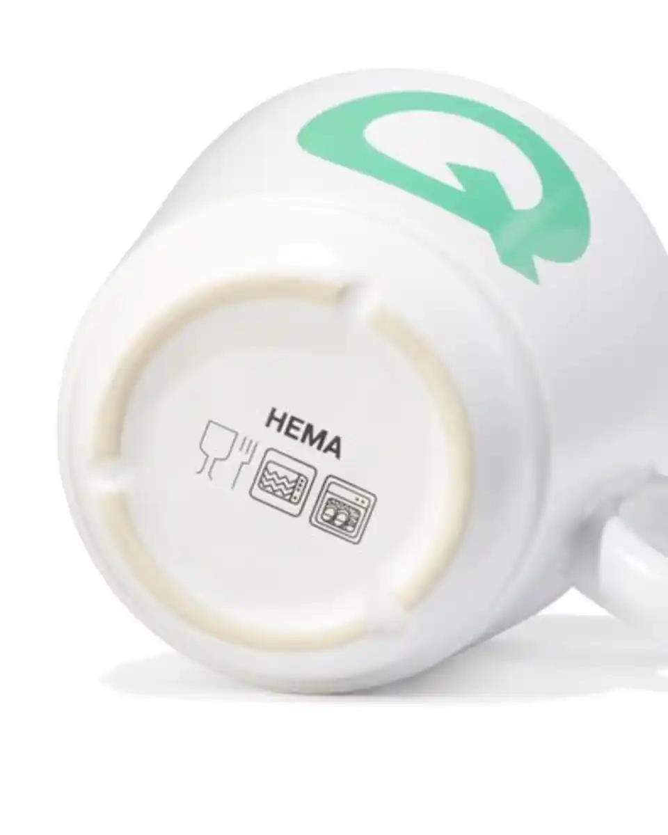 Bild 3 von Becher, 280 ml, Buchstabe Q