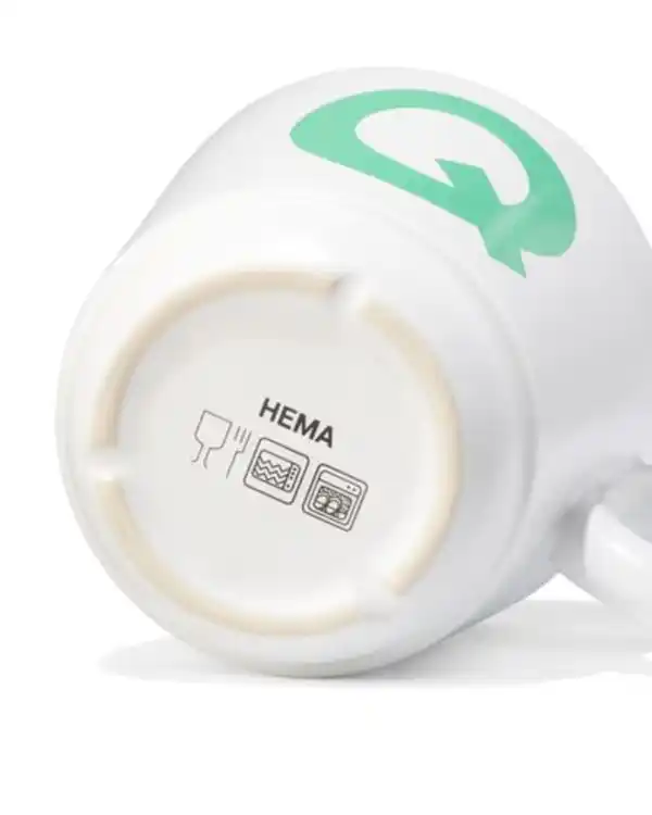 Bild 3 von Becher, 280 ml, Buchstabe Q