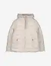 Bild 1 von Damen Steppjacke - Tunnelzug am Saum - beige