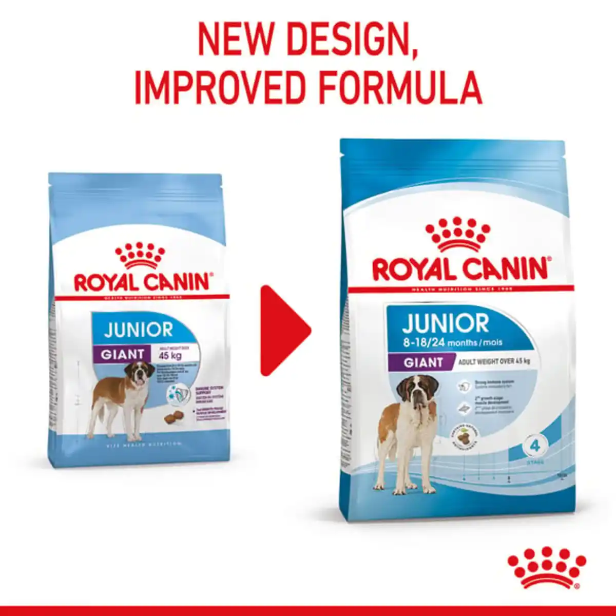 Bild 2 von ROYAL CANIN GIANT Junior Welpenfutter trocken für sehr große Hunde 2x15kg