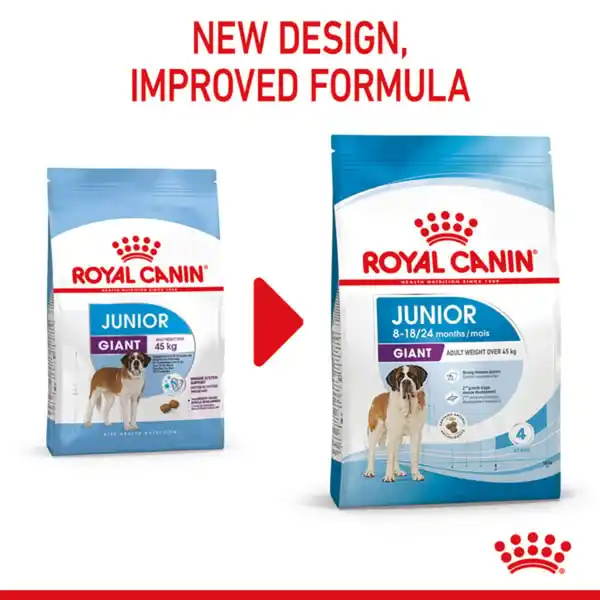 Bild 2 von ROYAL CANIN GIANT Junior Welpenfutter trocken für sehr große Hunde 2x15kg