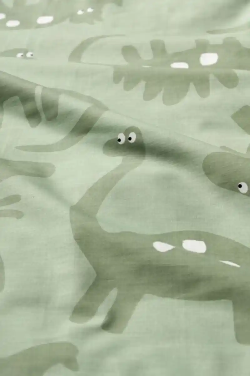 Bild 2 von Kinder-Bettwäsche, 120 x 150 cm, Soft Cotton, Dinos