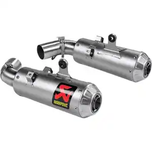 Akrapovic Auspuff Slip-On Paar Titan für Ducati Hypermotard 950 /SP