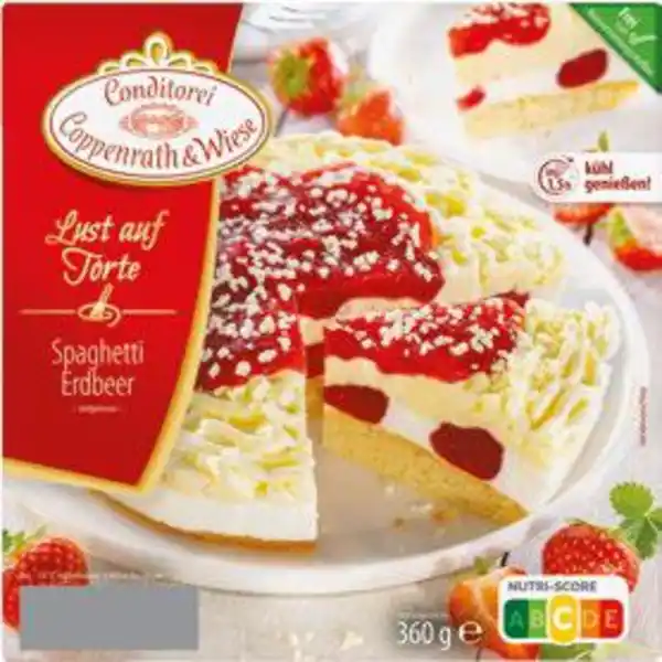 Bild 1 von Coppenrath & Wiese Lust auf Torte Spaghetti-Erdbeer