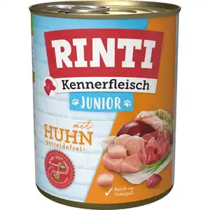 Rinti Kennerfleisch Junior mit Huhn 12x800g