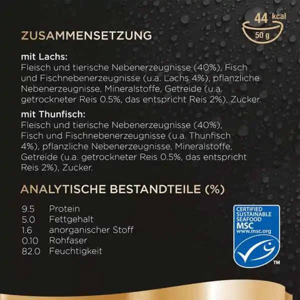 Bild 4 von SHEBA Fresh Cuisine Taste of Tokyo Thunfisch & Lachs 6x50g