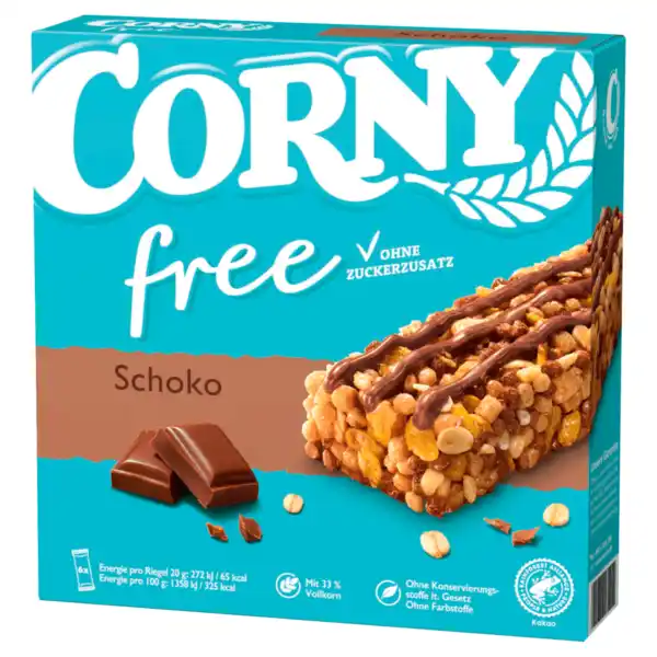 Bild 1 von Corny Free Schoko 6x20g