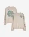 Bild 1 von Damen Sweatshirt - Rückenprint - beige