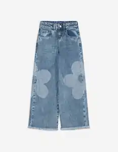 Kinder Jeans - Weites Bein - blau