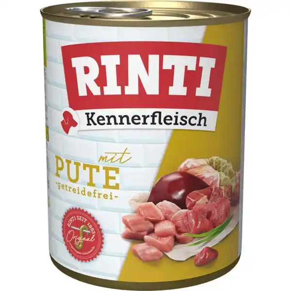 Bild 1 von Rinti Kennerfleisch Pute 12x800g