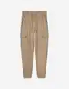 Bild 1 von Damen Jogpants - Aufgesetze Taschen - beige