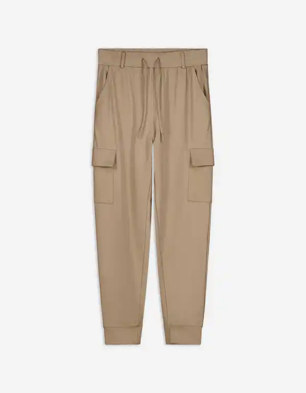 Bild 1 von Damen Jogpants - Aufgesetze Taschen - beige