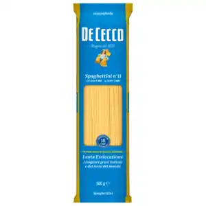 De Cecco Spaghettini Nr. 11 500g