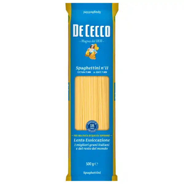 Bild 1 von De Cecco Spaghettini Nr. 11 500g