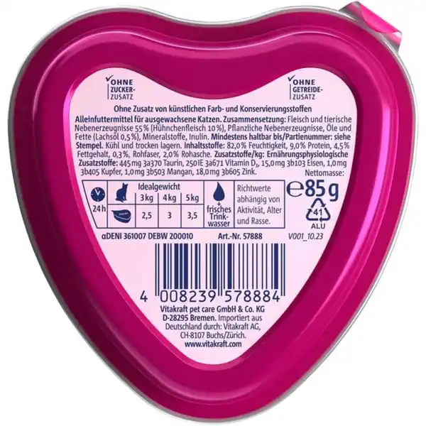 Bild 2 von Vitakraft Poésie® Délice Plus Chicken 15x85g