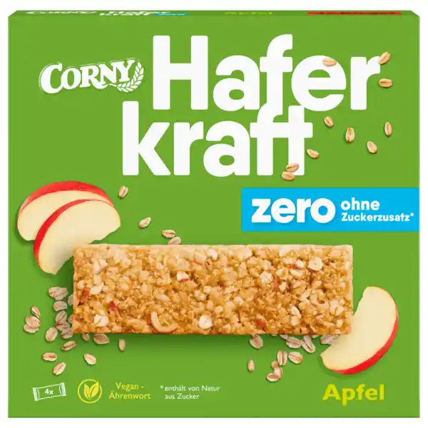 Bild 1 von Corny Haferkraft Apfel Zero 35g