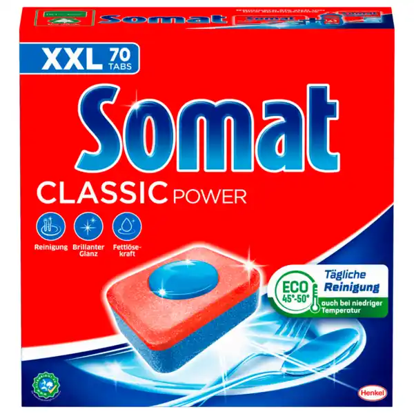 Bild 1 von Somat Classic Power XXL 70 Spülmaschinentabs 1162g