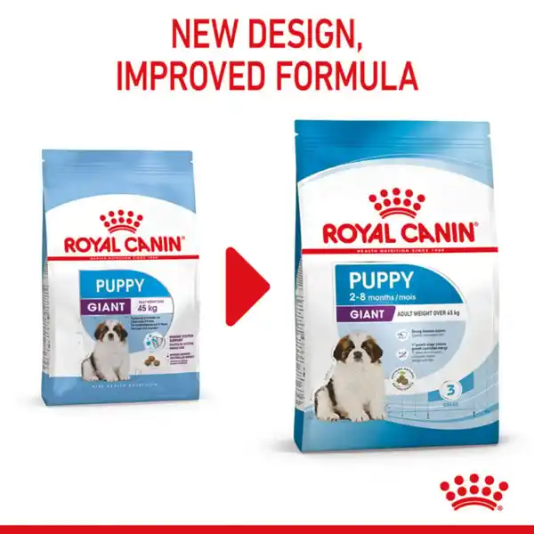 Bild 2 von ROYAL CANIN GIANT Puppy Trockenfutter für Welpen sehr großer Rassen 2x15kg