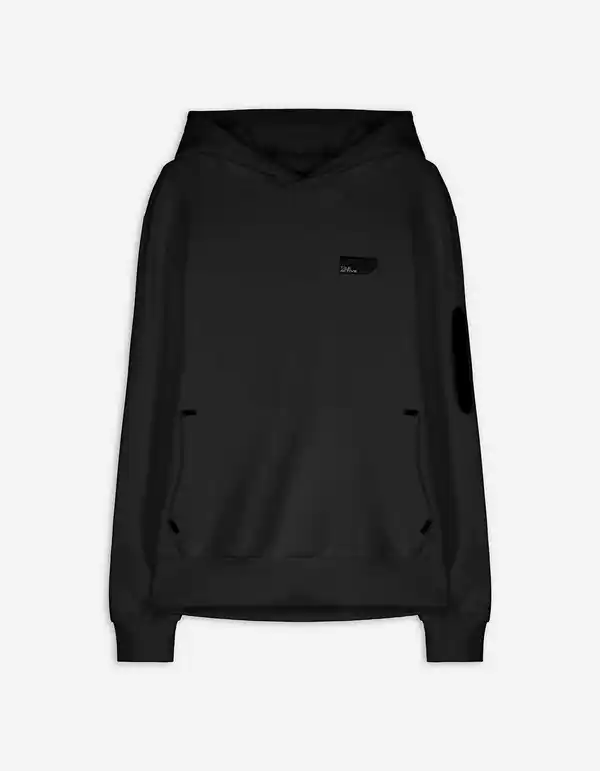 Bild 1 von Kinder Hoodie - Oversized Fit - schwarz