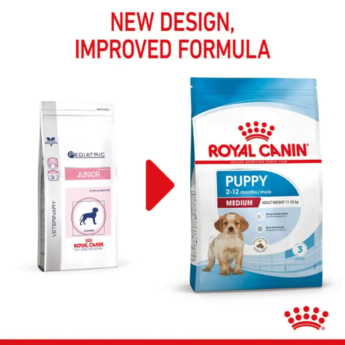 Bild 3 von ROYAL CANIN MEDIUM Puppy Trockenfutter für Welpen mittelgroßer Hunderassen 4kg