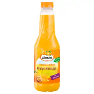 Valensina Frühstücks-Nektar Orange-Maracuja 1l