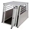 Bild 2 von Kerbl Alu-Transportbox eintürig 92 x 65 x 65,5cm