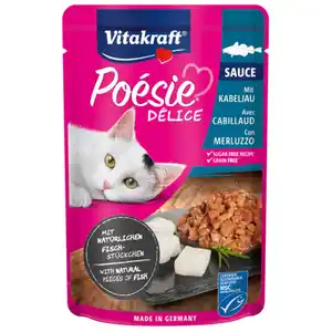 Vitakraft Poésie Délice & Kabeljau 23x85g