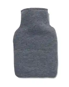 Wärmflasche, 1 Liter, grau