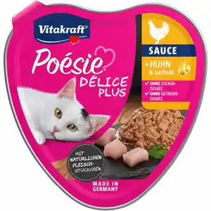 Vitakraft Poésie® Délice Plus Chicken 15x85g