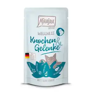 MjAMjAM Quetschie Wellness Knochen & Gelenke Huhn 12x125g