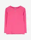 Bild 1 von Kinder Langarmshirt - Rippenstruktur - pink