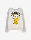 Bild 1 von Damen Sweatshirt - Garfield - hellgrau