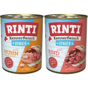 Rinti Kennerfleisch Junior Mixpaket 24x800g