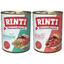 Bild 1 von Rinti Kennerfleisch pur Mix Rind & Pansen 24x800g