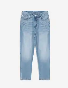 Damen Jeans - Mom Fit - blau