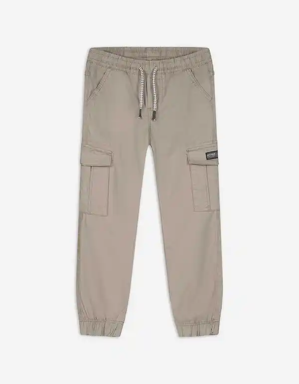 Bild 1 von Kinder Jogpants - Aufgesetze Taschen - beige