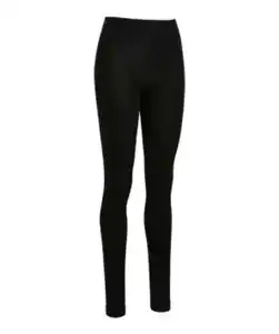 Basic Thermo-Leggings, schwarz