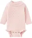 Bild 1 von Newborn Strickbody mit Lochmuster, rosa