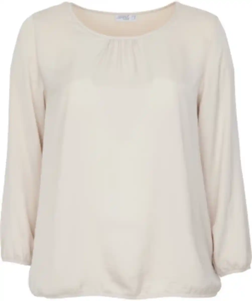 Bild 1 von Satinbluse, naturfarben