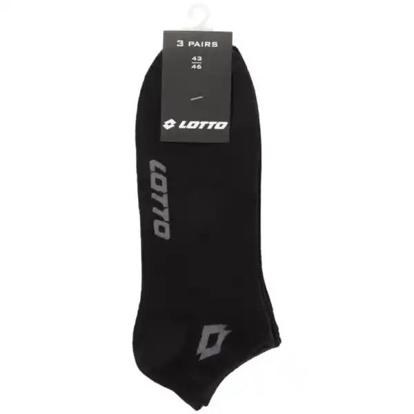 Bild 2 von Lotto Sneakersocken Schwarz