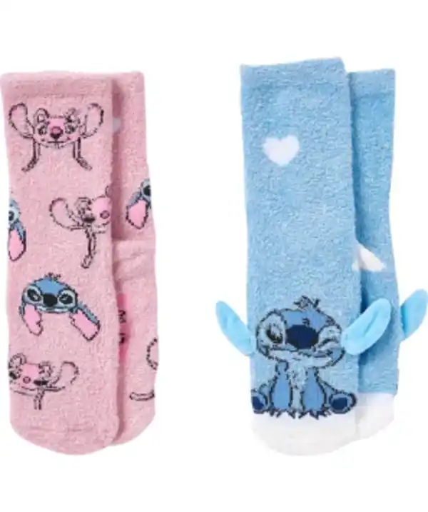 Bild 1 von Lizenz Flauschsocken, blau