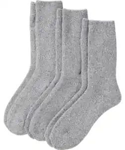 Wintersocken, hellgrau melange