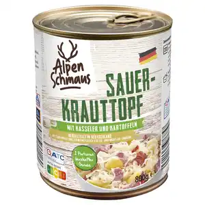 ALPENSCHMAUS Hüttengerichte 800 g, Sauerkrauttopf