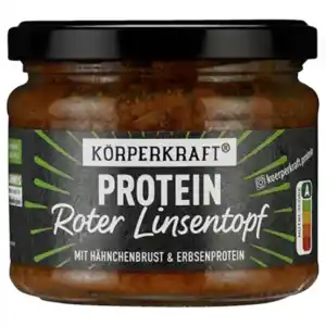 Körperkraft vollwertige Fertiggerichte