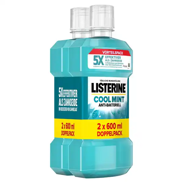 Bild 1 von LISTERINE®  Mundspülung Doppelpack 1.200 ml