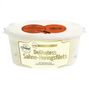 Sahne-Heringsfilets