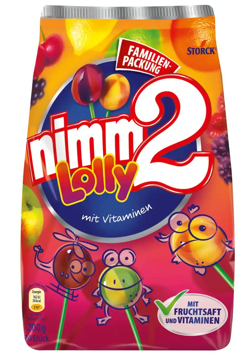 Bild 4 von STORCK Nimm2 Fruchtbonbons, Soft oder Lollies, 200 - 429-g-Packg.