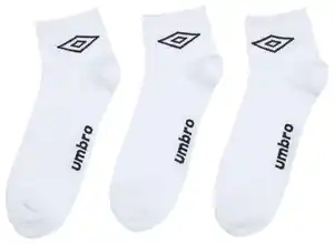 UMBRO Quartersocken, 3 Paar